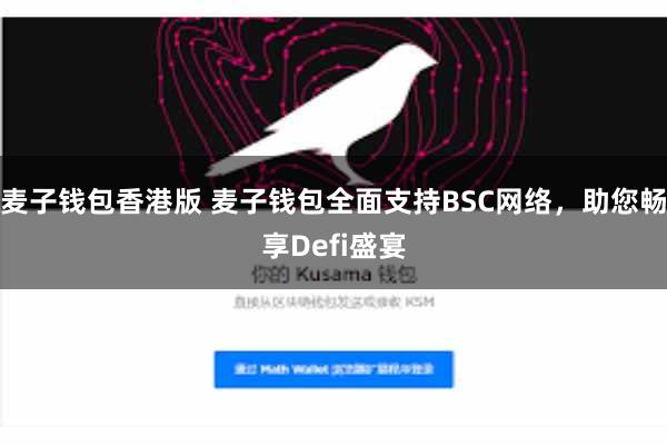 麦子钱包香港版 麦子钱包全面支持BSC网络,助您畅享Defi盛宴