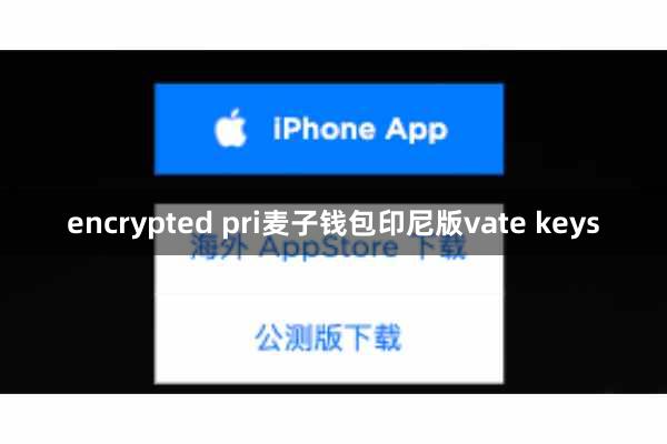 encrypted pri麦子钱包印尼版vate keys