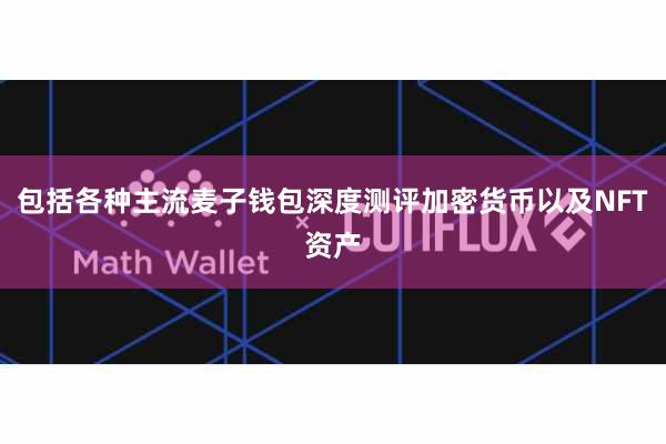 包括各种主流麦子钱包深度测评加密货币以及NFT资产